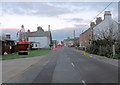 Rye Harbour: temporary traffic lights on Harbour Road