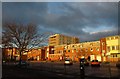 Rear of shops on Sidwell Street, Exeter