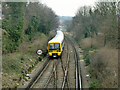 Train leaving Charlton