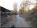 Walking the former railway line at Pudsey