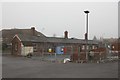 Old railway buildings at Didcot