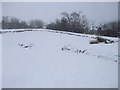 Frozen pond, Dowlais Top