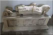 TF0592 : Effigy of Knight, St Peter's church. Kingerby by J.Hannan-Briggs