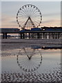 SD3035 : Blackpool: big wheel on Central Pier by Chris Downer
