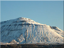 SD7374 : The Black Shiver face of Ingleborough by Karl and Ali