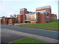 Clwyd Theatr Cymru building in Mold