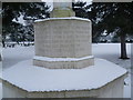 Inscription on the War Memorial in Woolwich New Cemetery