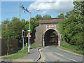 Railway Bridge over Pinfold Lane in Penkridge, Staffordshire