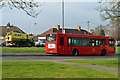 284 bus at Grove Park Cemetery terminus