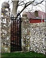 Iron gate, Ratton Drive, Willingdon