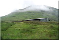 Sheepfold and slopes of Meall Mor