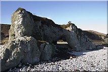 NR4274 : Natural Arch, Rubha Bhachlaig, Islay by Becky Williamson
