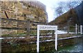 Skelmanthorpe Station and footpath