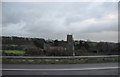 North Somerset : M5 Motorway & Portbury Church