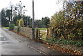 Footpath through the gate