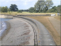 TM1635 : Reservoir spillway by Lewis Potter