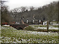 Bridge and Cottage, Bollinhurst Brook