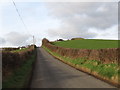 The Ballylucas Road ascending towards Scollogstown