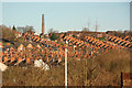 SK9871 : East End rooftops by Richard Croft