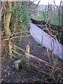 Stile and lane, Blackborough