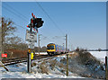 TL4862 : Kings Cross train at Milton Fen Crossing by John Sutton