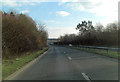 A4074 crossed by the Sandford Road bridge