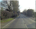 Tollgate Road approaches bridge over Culham Cut