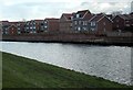 New housing on Canal side at Ferrybridge