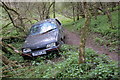 SP0025 : Abandoned car, Breakheart Plantation by Philip Halling