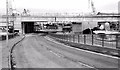 J3474 : Weir and cross-harbour bridges, Belfast (64) by Albert Bridge