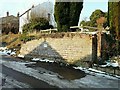 Remains of railway bridge, Railway Hill, Barham