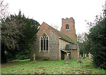TM2844 : All Saints church in Waldringfield by Evelyn Simak