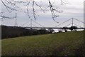 Chepstow : Grassy Field & Wye Bridge