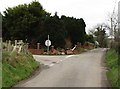 Mishap at the junction of Old Road and Carnany Road