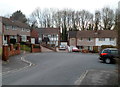 Turning circle at the far end of Horrocks Close, Malpas, Newport