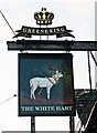 SP4309 : The White Hart (2) - sign, 31 Newland Street, Eynsham by P L Chadwick