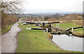 Kennet and Avon Canal at  Caen Hill Flight  (Lock 36)