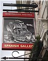 Spanish Galleon Pub Sign, Greenwich