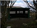 Broxwood bird hide at the head of the Holy Loch