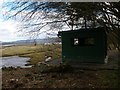 Broxwood bird hide at the head of the Holy Loch