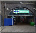 Shadwell Station entrance, Martha Street E1