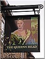 The Queens Head (2) - sign, 17 Queen Street, Eynsham