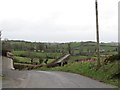 View north-northeastward along the Old Newry Road