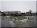 Farm buildings near Bradwell Grove