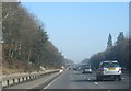 M3 passing south of Camberley