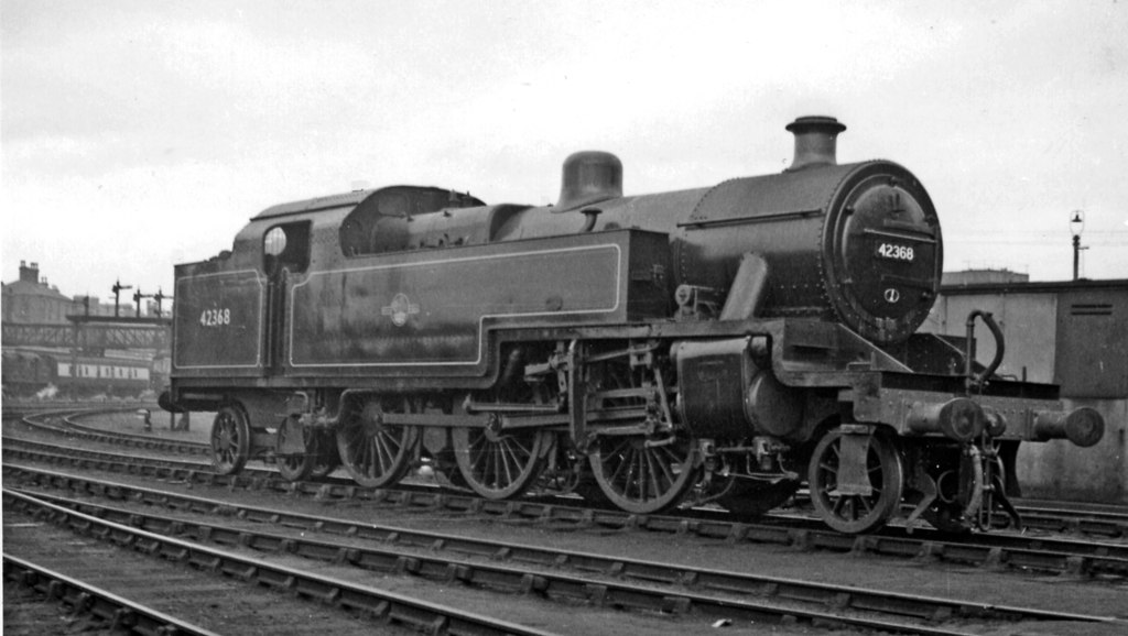 LMS Fowler 2-6-4T at Derby Locomotive... © Ben Brooksbank cc-by-sa/2.0 ...