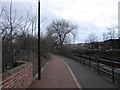 The Five Weirs Walk along the River Don