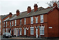 Terraced housing in Bilston, Wolverhampton