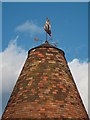 TQ9833 : Weathervane on Oast House at Leacon Hall by Oast House Archive