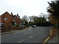 Approaching the junction of Priest Hill and Blenheim Road